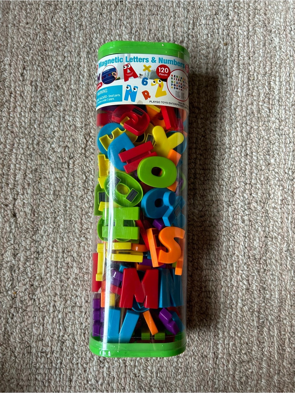 Magnetic Letters & Numbers Set - Colorful Learning Magnets